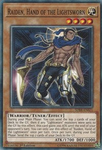 Raiden, Hand of the Lightsworn [Structure Deck: Rokket Revolt] [SDRR-EN021] | Enigma On Main