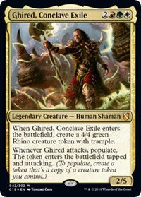 Ghired, Conclave Exile (Commander 2019) [Oversize Cards] | Enigma On Main