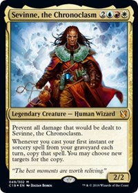 Sevinne, the Chronoclasm (Commander 2019) [Oversize Cards] | Enigma On Main