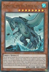 Gameciel, the Sea Turtle Kaiju [Duel Devastator] [DUDE-EN037] | Enigma On Main