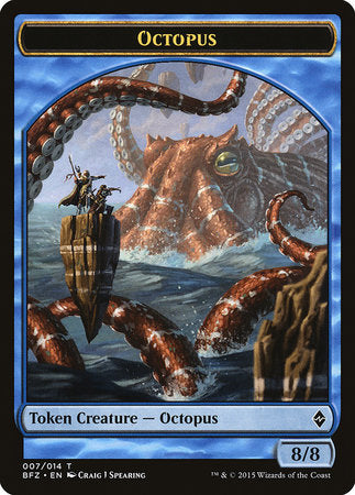 Octopus Token [Battle for Zendikar Tokens] | Enigma On Main