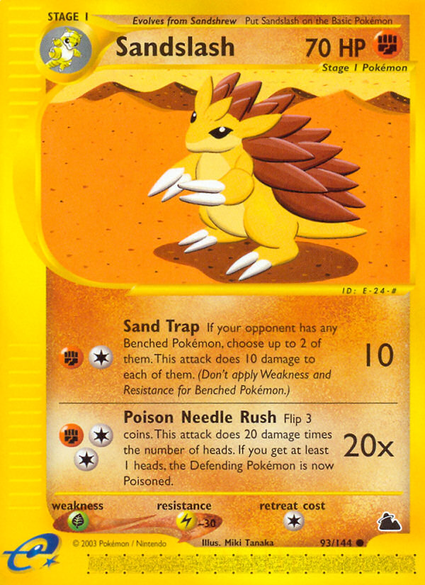 Sandslash (93/144) [Skyridge] | Enigma On Main