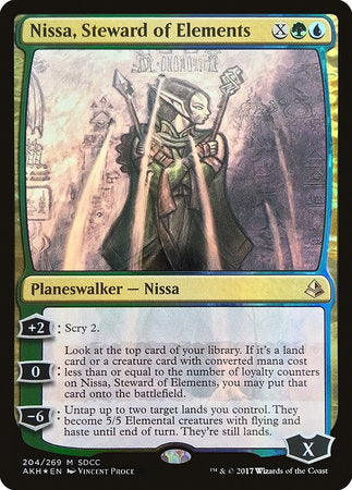 Nissa, Steward of Elements (SDCC 2017 EXCLUSIVE) [San Diego Comic-Con 2017] | Enigma On Main