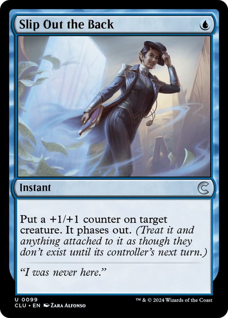 Slip Out the Back [Ravnica: Clue Edition] | Enigma On Main