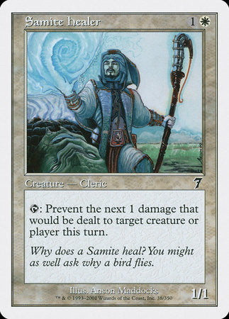 Samite Healer [Seventh Edition] | Enigma On Main