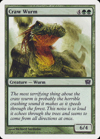 Craw Wurm [Ninth Edition] | Enigma On Main