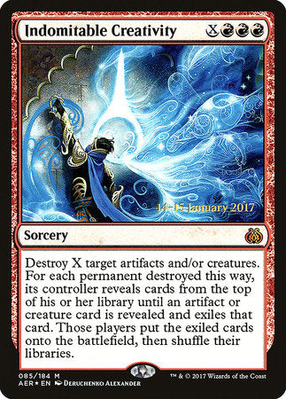 Indomitable Creativity [Aether Revolt Promos] | Enigma On Main