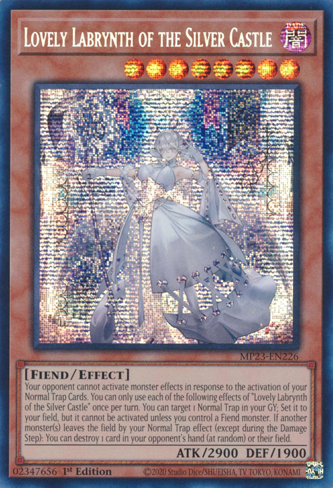 Lovely Labrynth of the Silver Castle [MP23-EN226] Prismatic Secret Rare | Enigma On Main