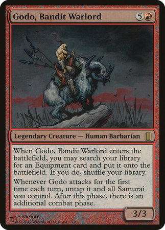 Godo, Bandit Warlord (Commander's Arsenal) [Commander's Arsenal Oversized] | Enigma On Main