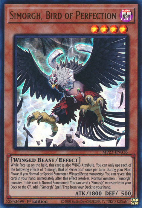 Simorgh, Bird of Perfection [MP23-EN016] Ultra Rare | Enigma On Main