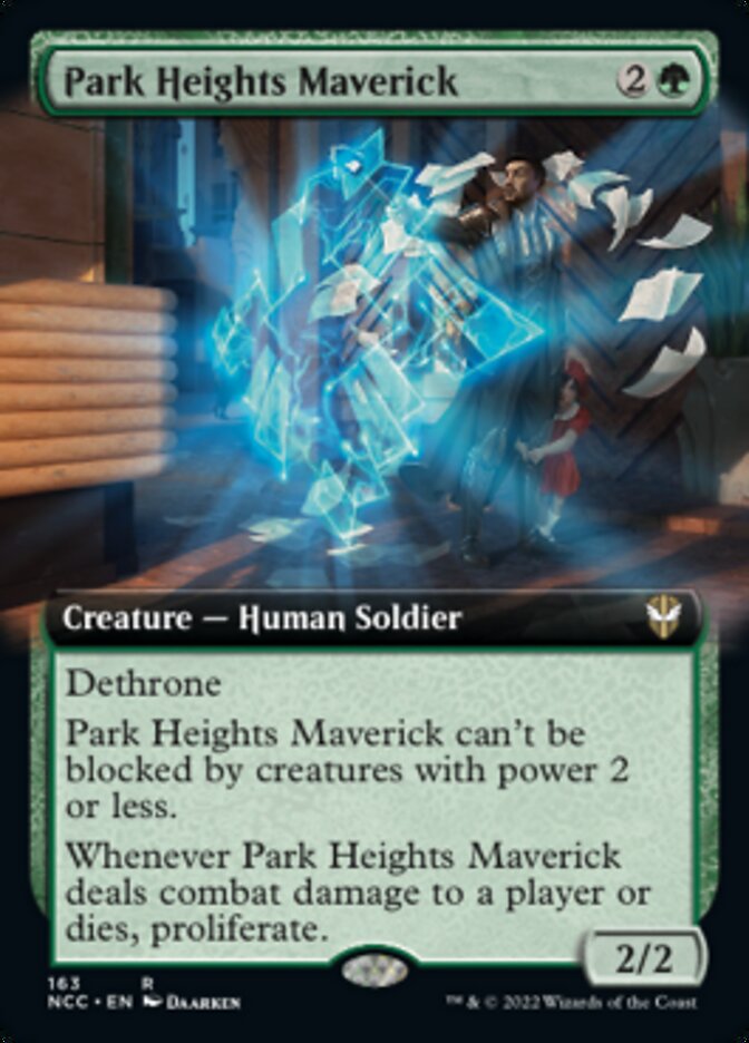 Park Heights Maverick (Extended Art) [Streets of New Capenna Commander] | Enigma On Main