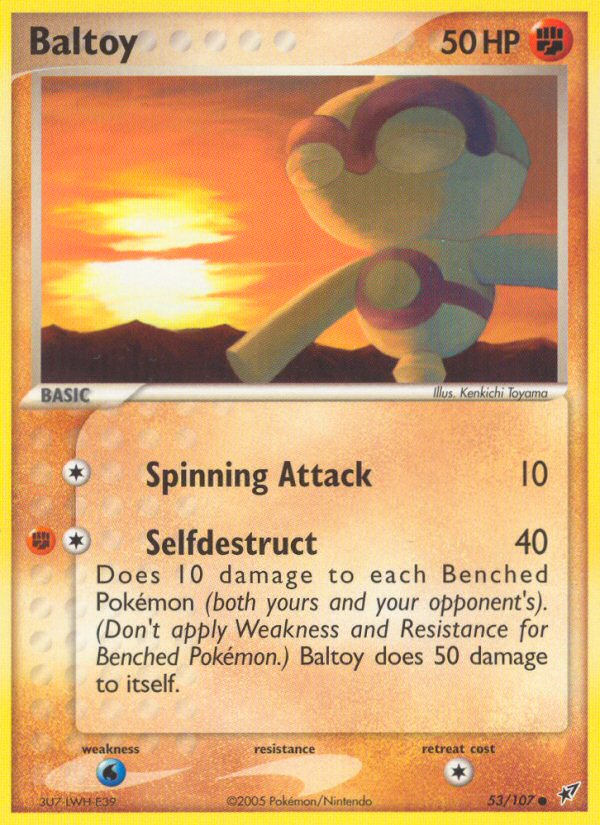 Baltoy (53/107) [EX: Deoxys] | Enigma On Main