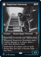 Suspicious Stowaway // Seafaring Werewolf [Innistrad: Double Feature] | Enigma On Main