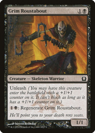 Grim Roustabout [Return to Ravnica] | Enigma On Main