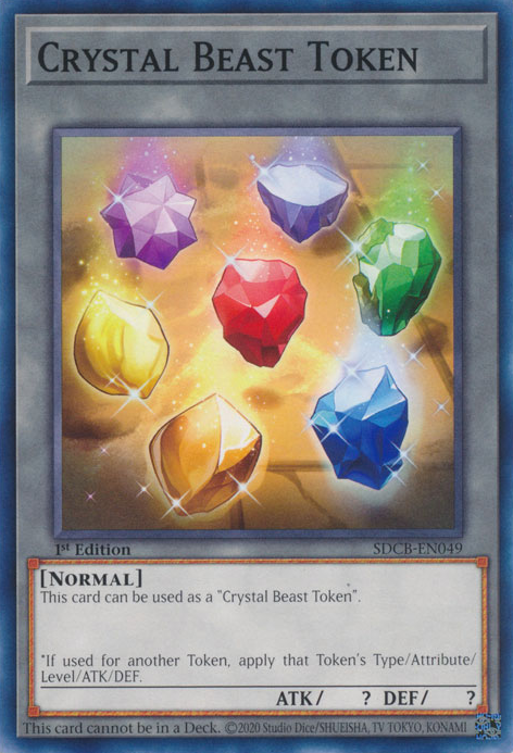 Crystal Beast Token [SDCB-EN049] Common | Enigma On Main