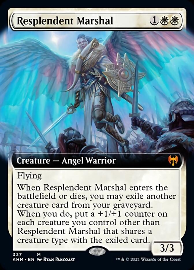 Resplendent Marshal (Extended Art) [Kaldheim] | Enigma On Main