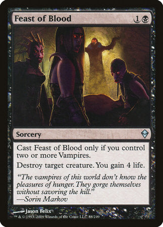 Feast of Blood [Zendikar] | Enigma On Main