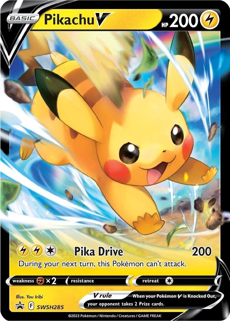 Pikachu V (SWSH285) [Sword & Shield: Black Star Promos] | Enigma On Main