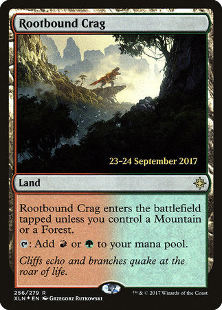 Rootbound Crag [Ixalan Promos] | Enigma On Main