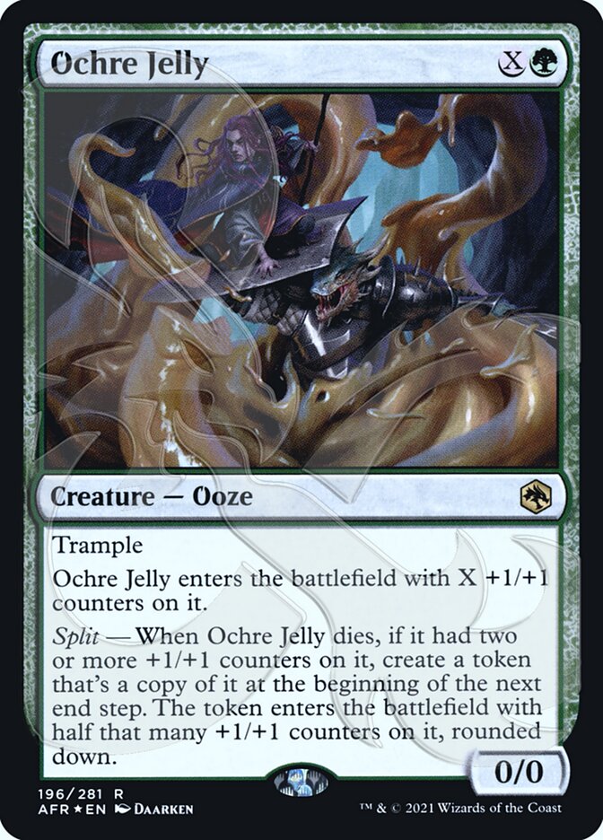 Ochre Jelly (Ampersand Promo) [Dungeons & Dragons: Adventures in the Forgotten Realms Promos] | Enigma On Main