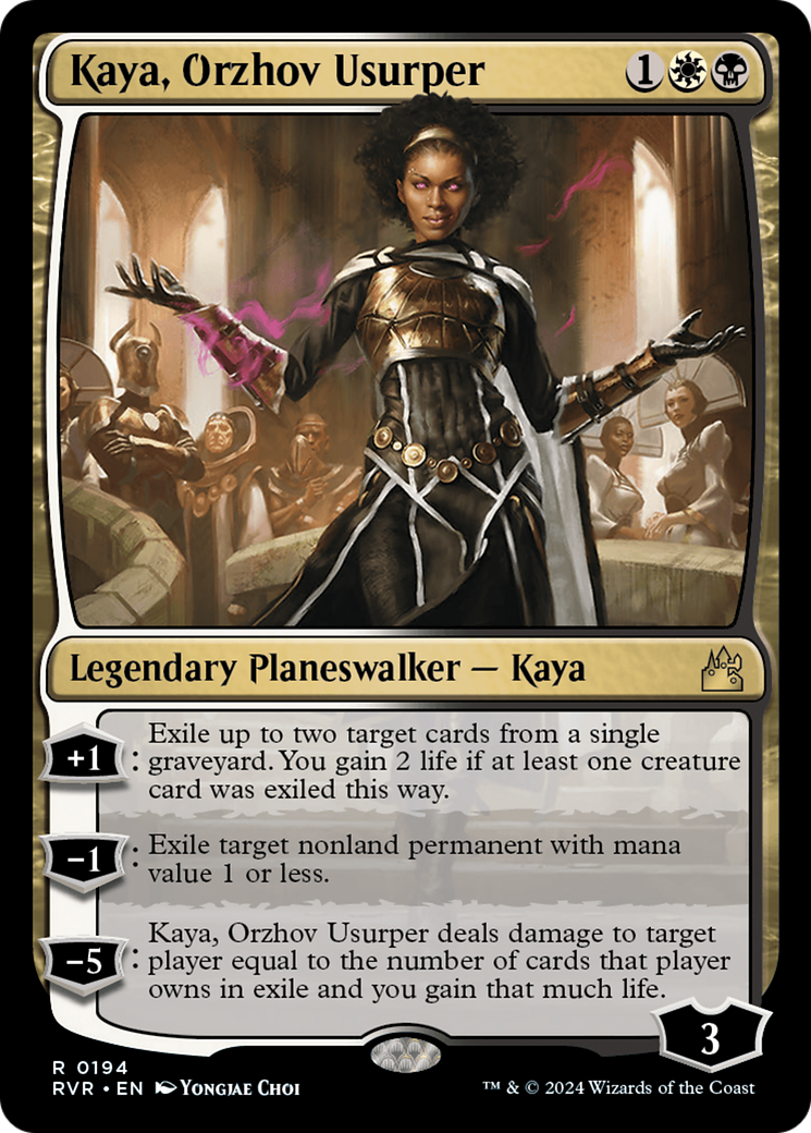 Kaya, Orzhov Usurper [Ravnica Remastered] | Enigma On Main