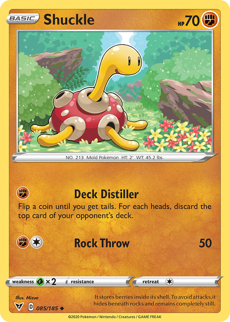 Shuckle (085/185) [Sword & Shield: Vivid Voltage] | Enigma On Main