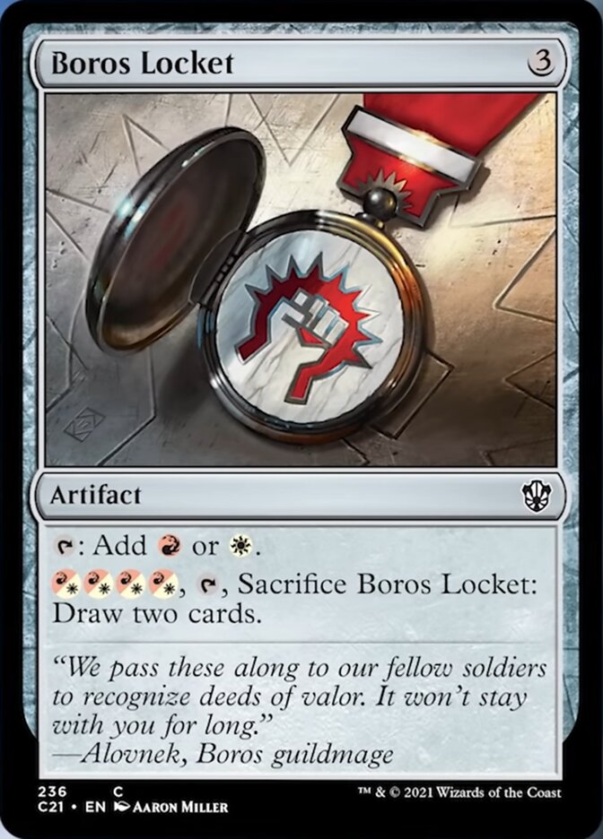 Boros Locket [Commander 2021] | Enigma On Main