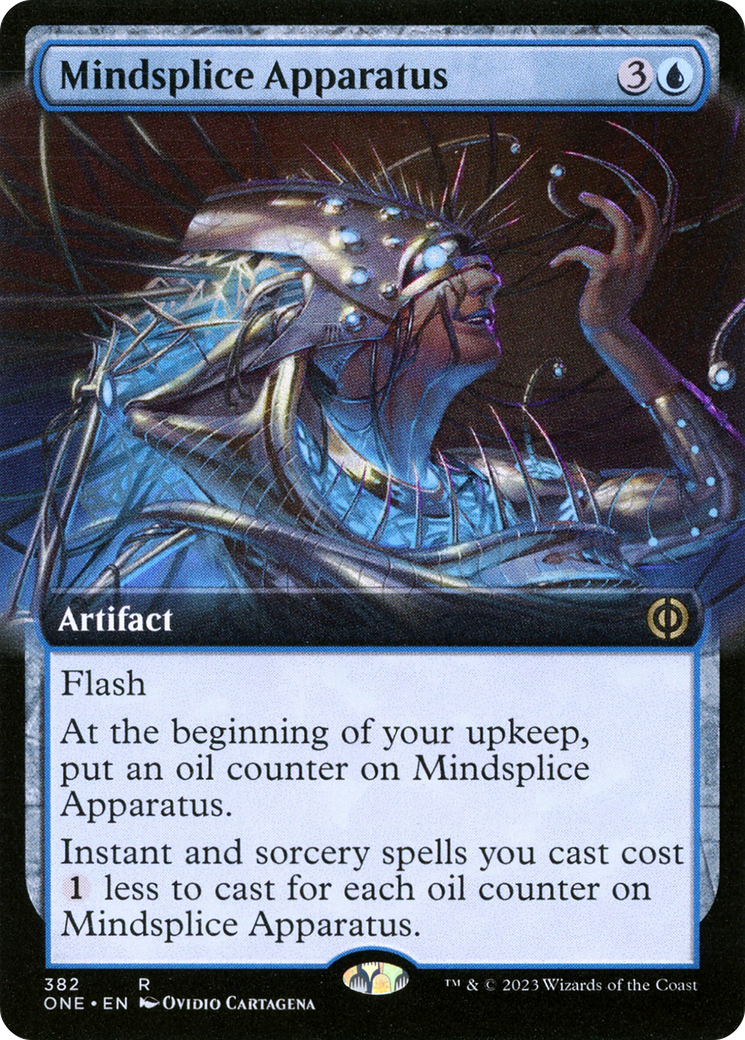 Mindsplice Apparatus (Extended Art) [Phyrexia: All Will Be One] | Enigma On Main