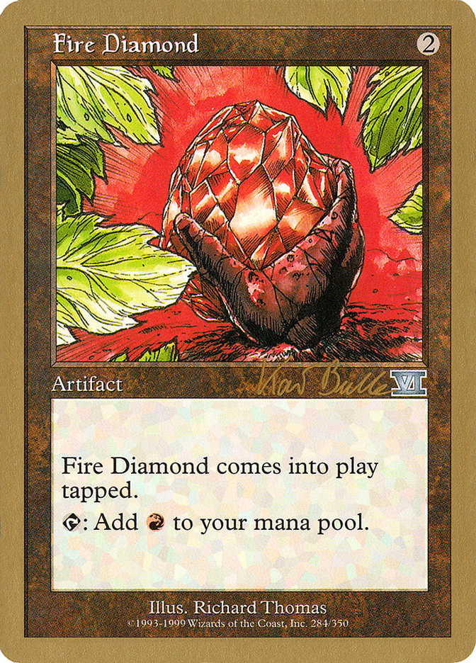 Fire Diamond (Kai Budde) [World Championship Decks 1999] | Enigma On Main
