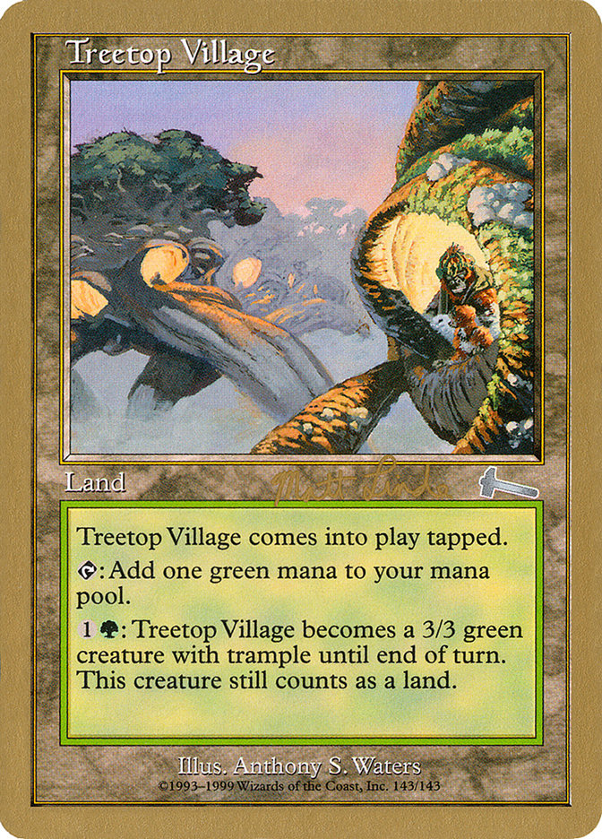 Treetop Village (Matt Linde) [World Championship Decks 1999] | Enigma On Main