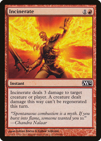 Incinerate [Magic 2012] | Enigma On Main