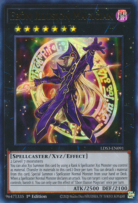 Ebon Illusion Magician [LDS3-EN091] Ultra Rare | Enigma On Main