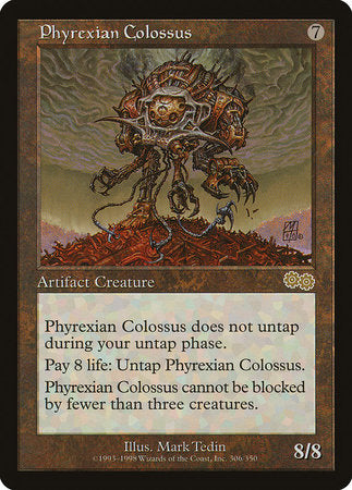 Phyrexian Colossus [Urza's Saga] | Enigma On Main