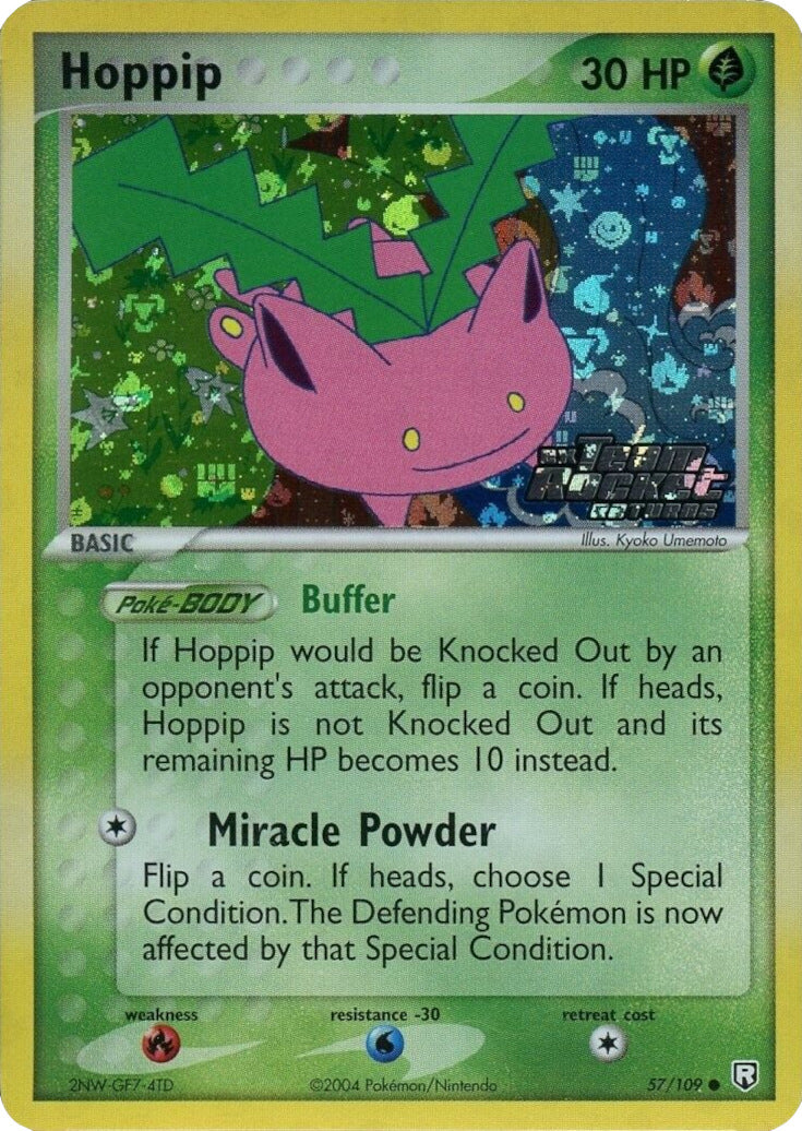 Hoppip (57/109) (Stamped) [EX: Team Rocket Returns] | Enigma On Main