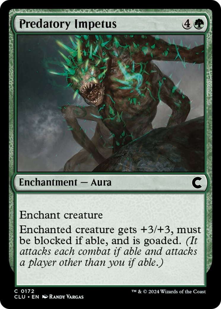 Predatory Impetus [Ravnica: Clue Edition] | Enigma On Main