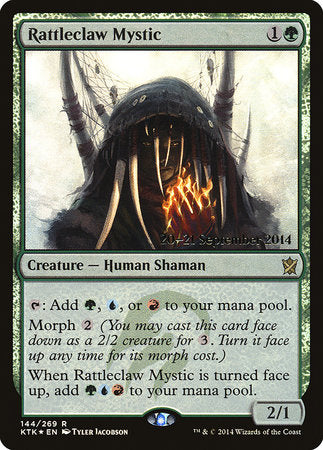 Rattleclaw Mystic [Khans of Tarkir Promos] | Enigma On Main