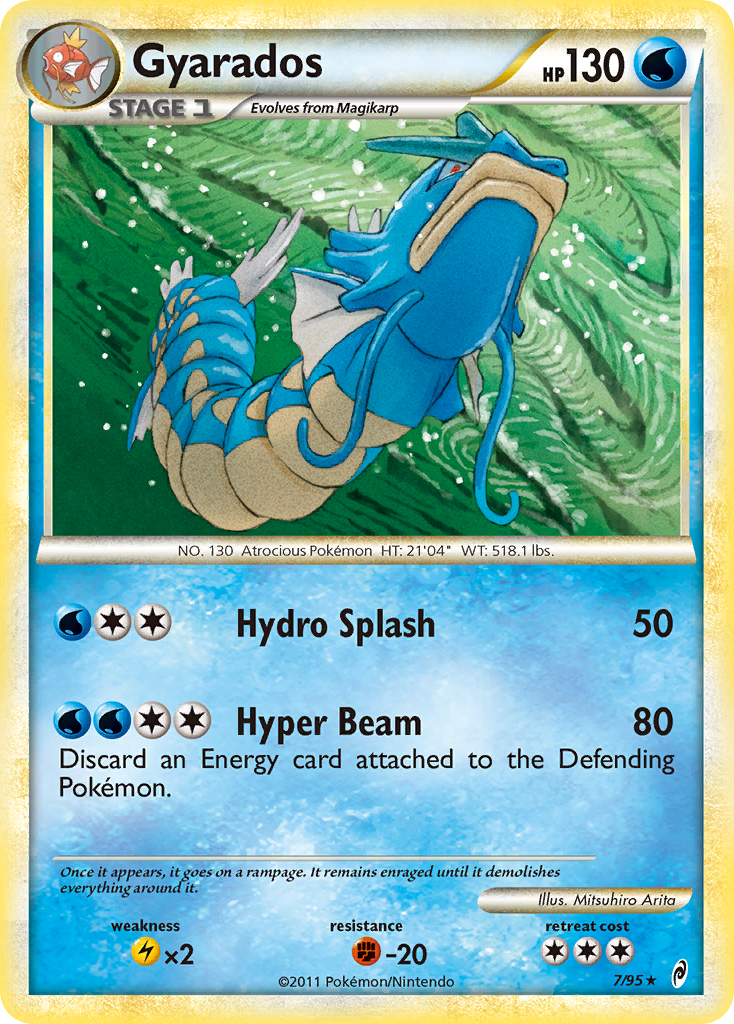 Gyarados (7/95) [HeartGold & SoulSilver: Call of Legends] | Enigma On Main