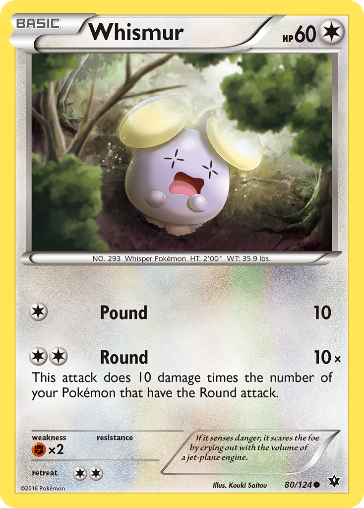 Whismur (80/124) [XY: Fates Collide] | Enigma On Main