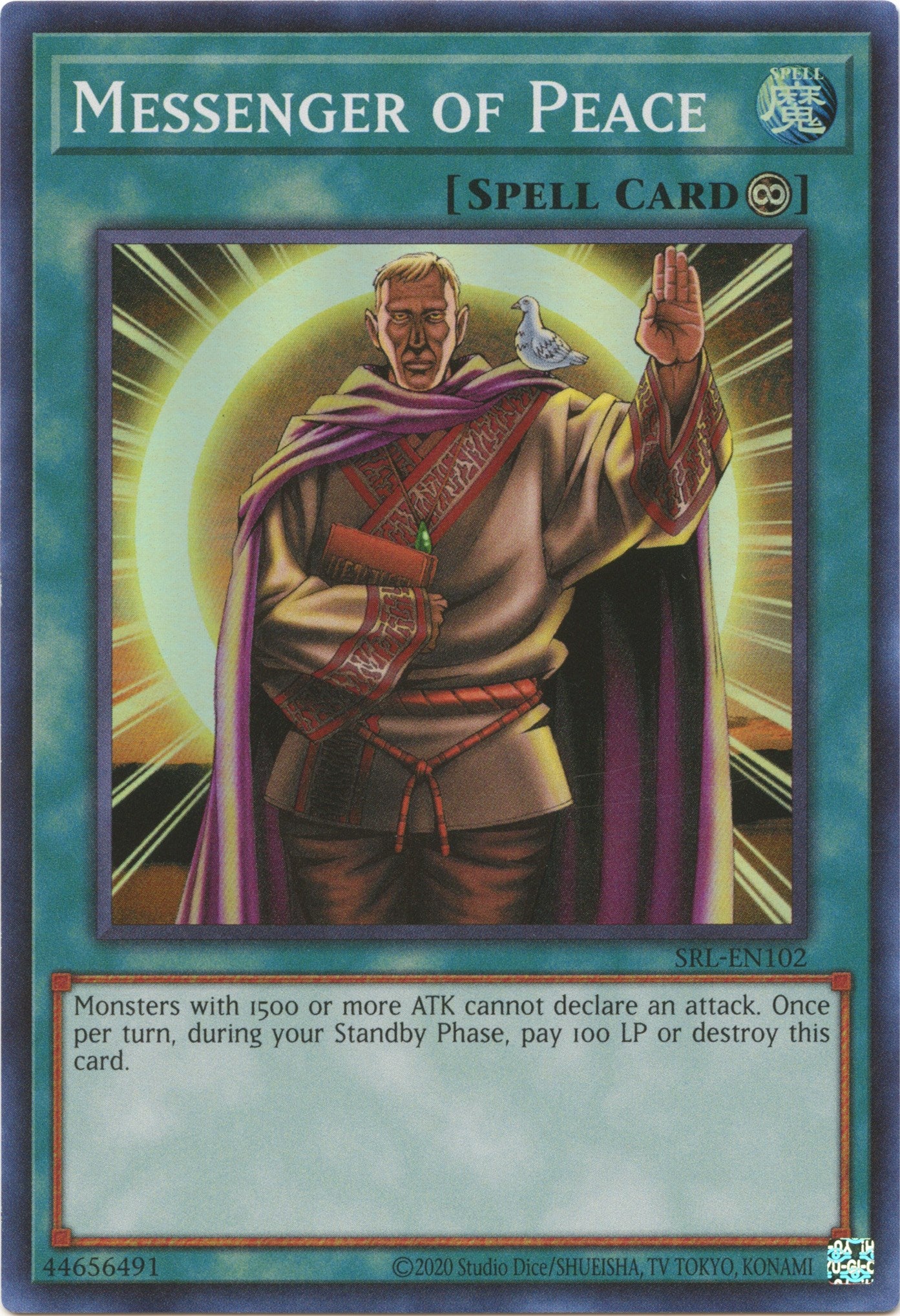 Messenger of Peace (25th Anniversary) [SRL-EN102] Super Rare | Enigma On Main