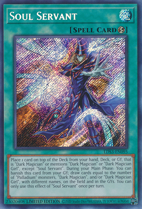 Soul Servant [LDS3-EN095] Secret Rare | Enigma On Main