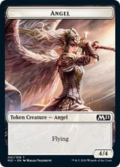 Angel // Cat (011) Double-sided Token [Core Set 2021 Tokens] | Enigma On Main