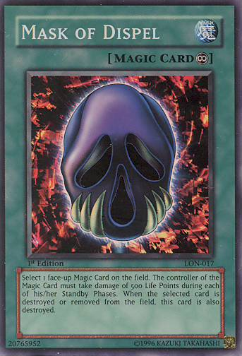 Mask of Dispel [LON-017] Super Rare | Enigma On Main