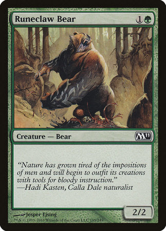 Runeclaw Bear [Magic 2011] | Enigma On Main