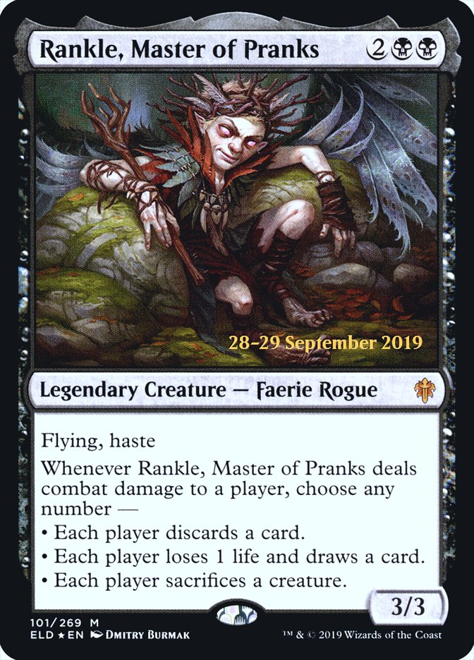 Rankle, Master of Pranks  [Throne of Eldraine Prerelease Promos] | Enigma On Main