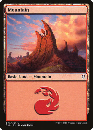 Mountain (347) [Commander 2016] | Enigma On Main