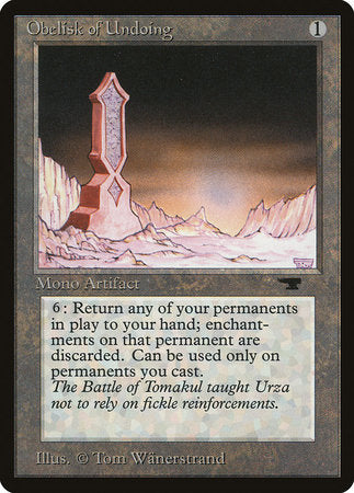 Obelisk of Undoing [Antiquities] | Enigma On Main