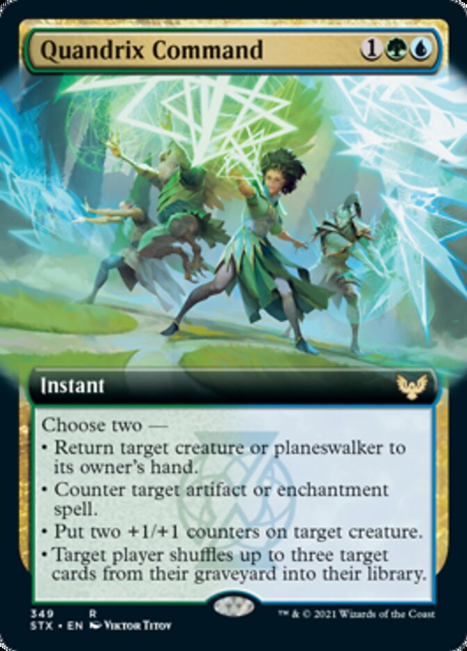 Quandrix Command (Extended) [Strixhaven: School of Mages] | Enigma On Main