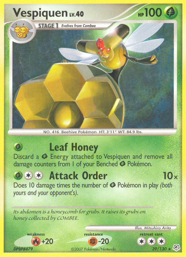 Vespiquen (39/130) [Diamond & Pearl: Base Set] | Enigma On Main