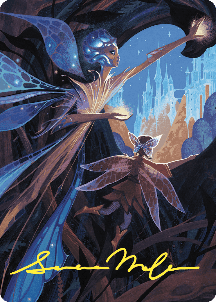 Kindred Discovery Art Card (Gold-Stamped Signature) [Wilds of Eldraine Art Series] | Enigma On Main