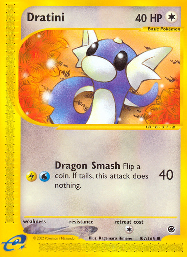 Dratini (107/165) [Expedition: Base Set] | Enigma On Main